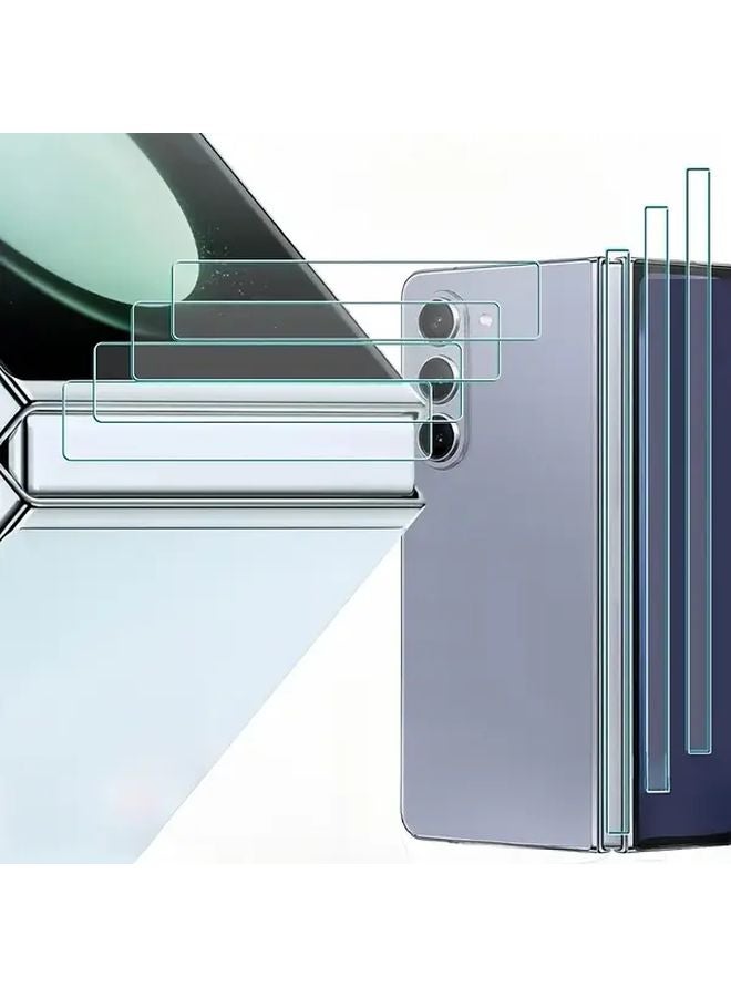 4Pcs Hinge Film Screen Protector Compatible with Samsung Galaxy Z Fold 7 Flip7 Fold6 - Image 4